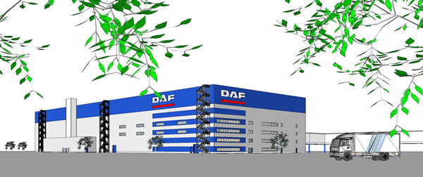 DAF Paint shop