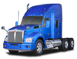 Blue Kenworth Truck