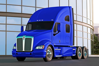 Blue Kenworth T700