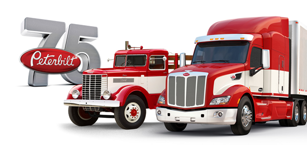 Peterbilt 75 years