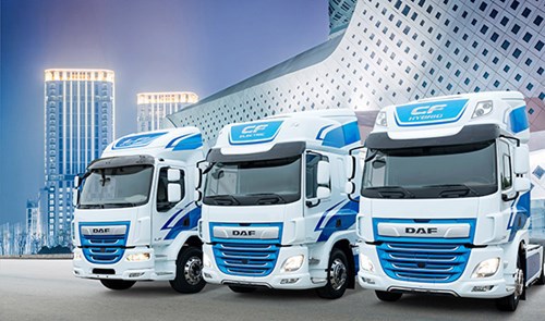 DAF LF Electric, CF Electric and CF Hybrid Trucks