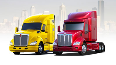 New Kenworth T680 and Peterbilt Model 579 